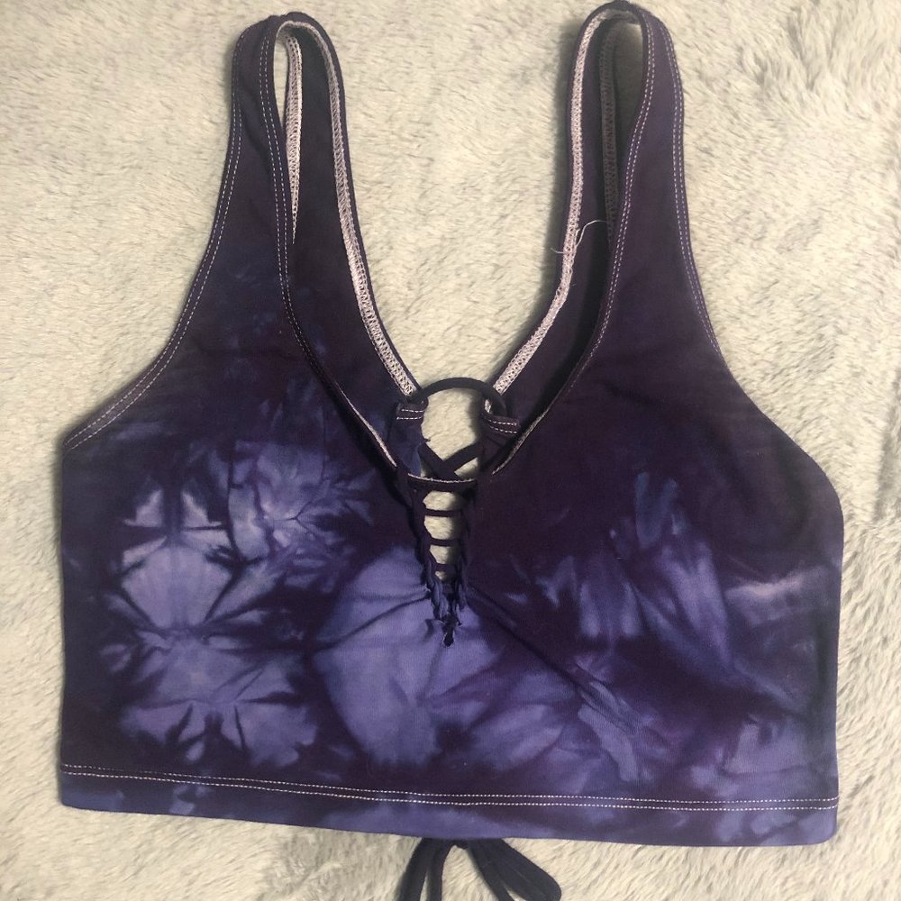 Tie dye crop